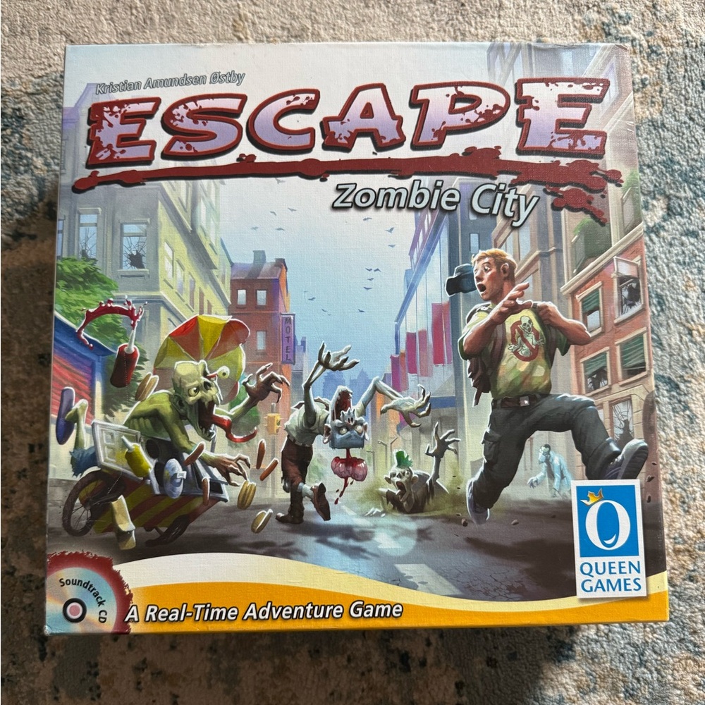 Escape Zombie City Board Game